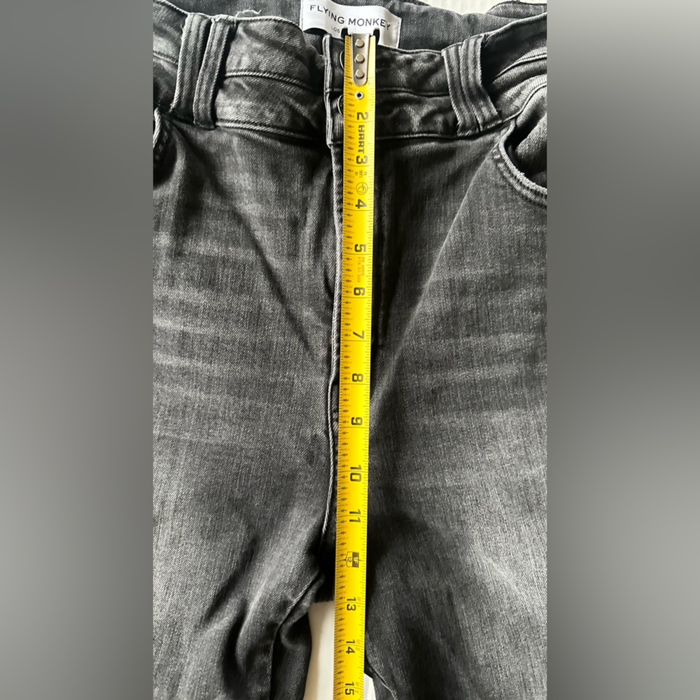 Flying Monkey High Rise Boot Stretch jeans size 34 - Picture 7 of 10